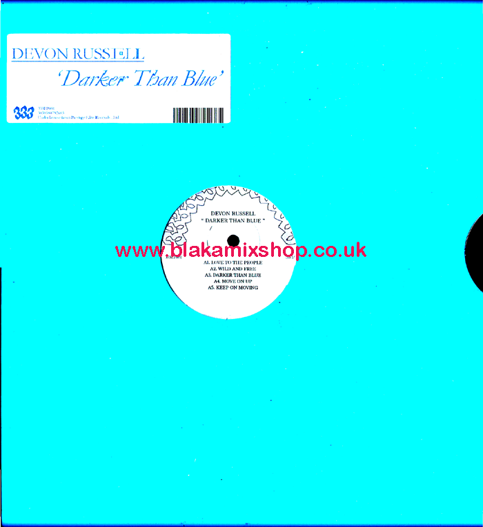 LP Darker Than Blue DEVON RUSSELL